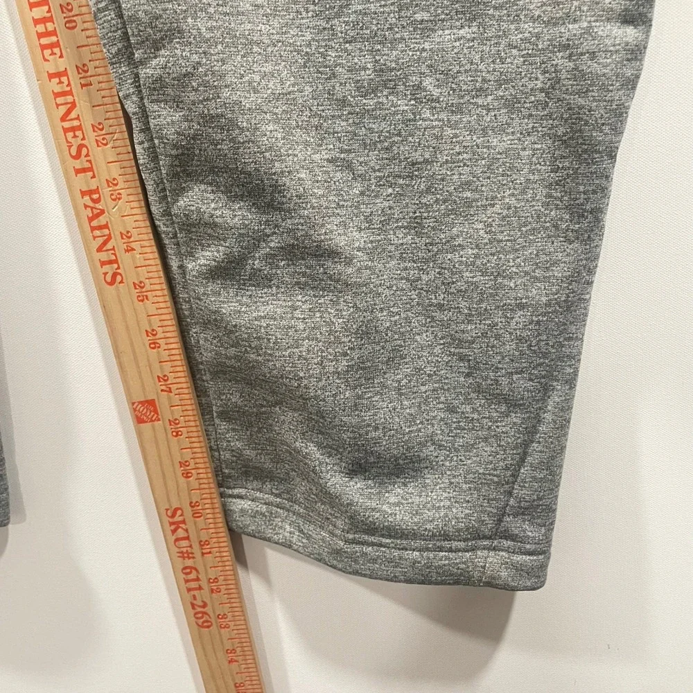 Nike Therma-FIT Mens Open Hem Training Fitness Pants Gray Fleece 2XL 932253 NEW
